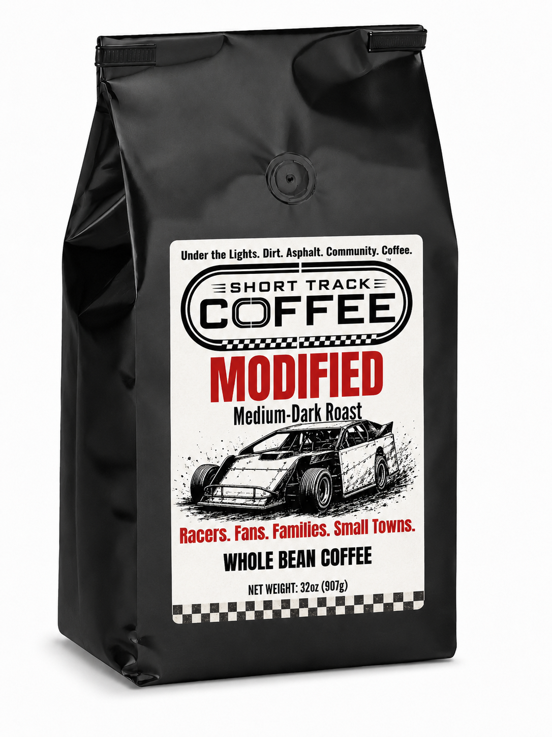 Modified Medium-Dark Roast 2 Pound Whole Bean Coffee