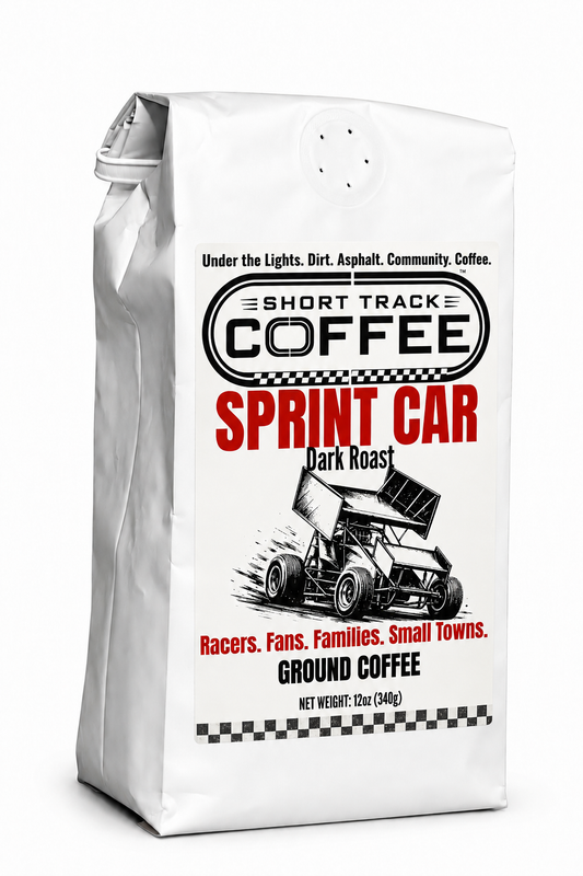 Sprint Car Dark Roast 12 Ounce Ground Coffee